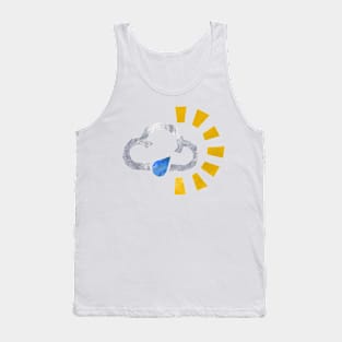 Sunny with showers Tank Top
